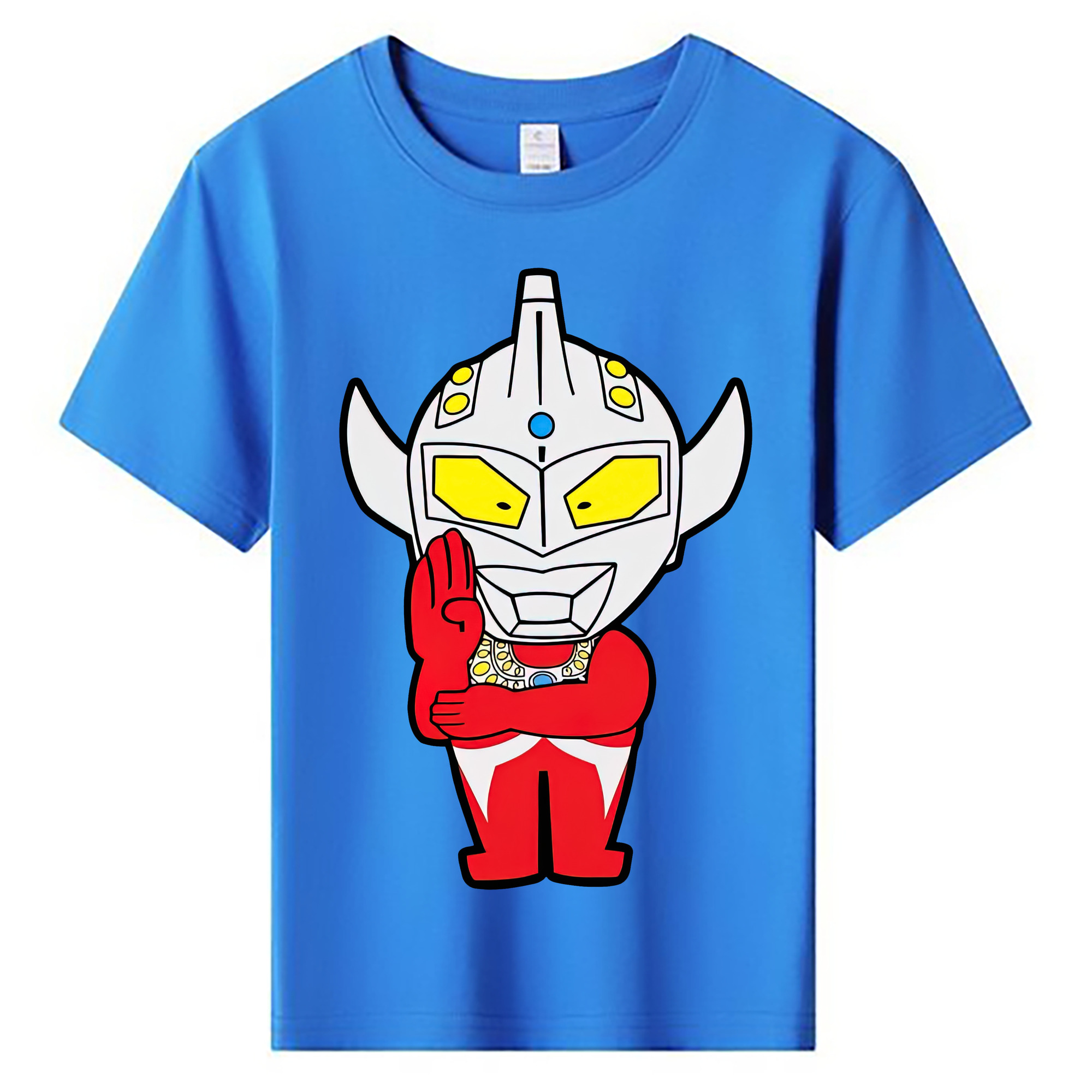 （画像用） ウルトラマン Ultraman 綿100％キッズTシャツ（フロントプリント）